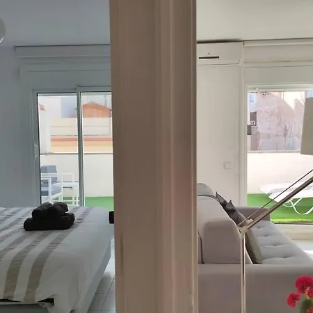 White Penthouse - Atico Para 2 Centro De شقة سيدجيس